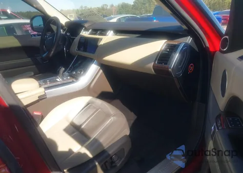 2019 Land Rover Range Rover Sport Hse из США, поврежденный, VIN SALWR2RV4KA826348